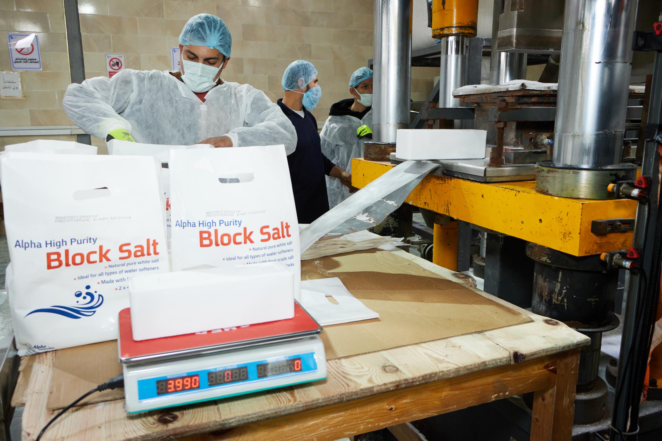 Salt Block (Water Softener) Machine